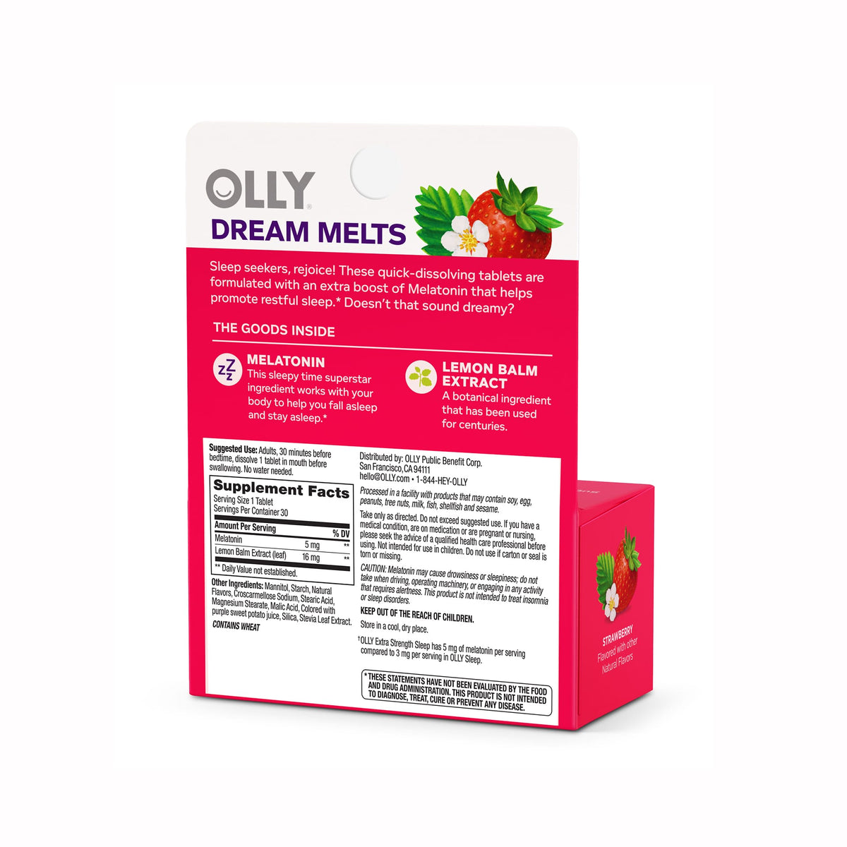 Fast Dissolves Extra Strength Sleep Image