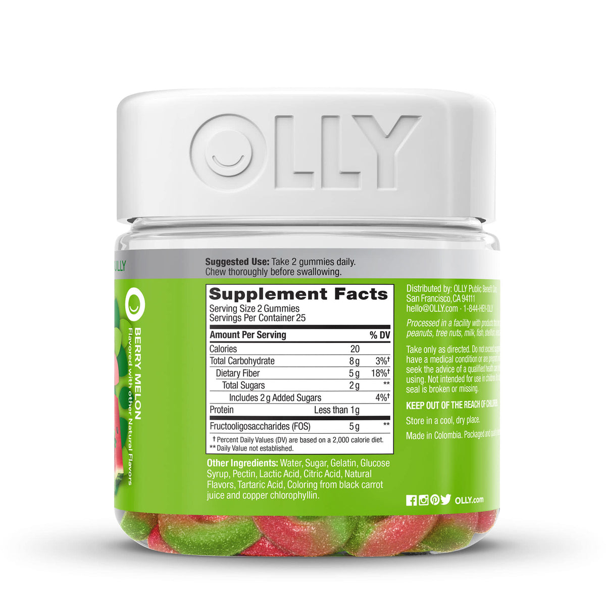 Fiber Gummy Rings Image