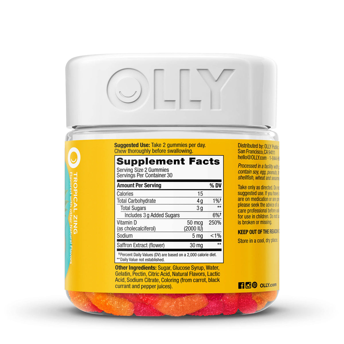 Hello Happy Gummy Worms Image