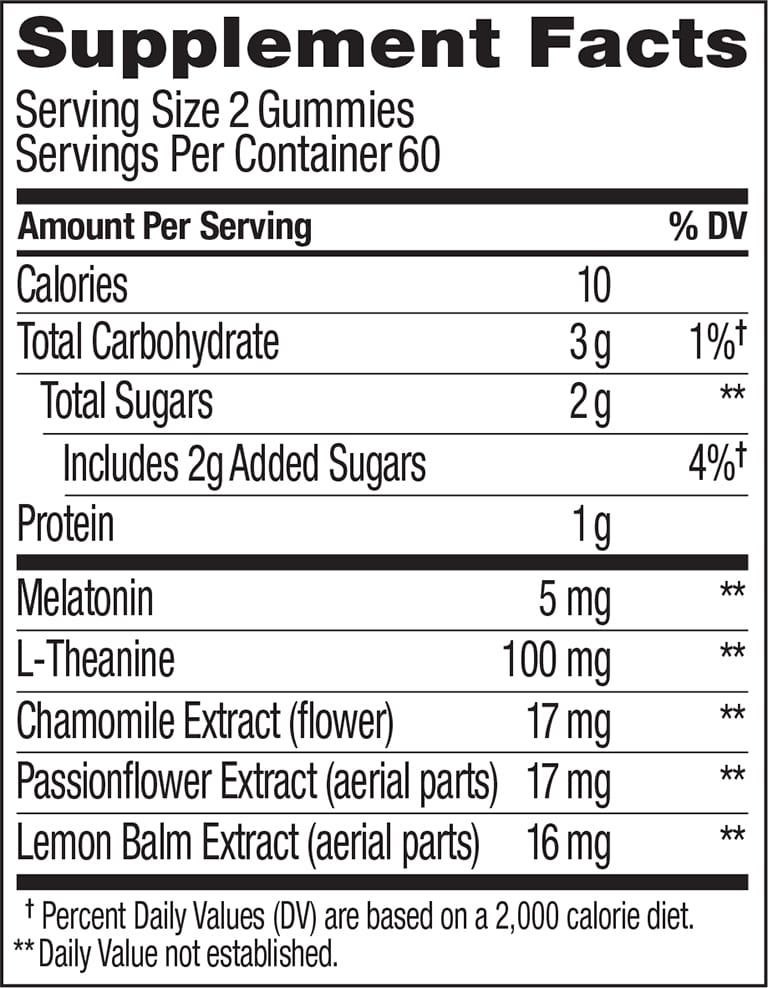  Extra Strength Sleep Ingredients